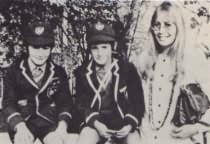 Julian, classmate, and Cynthia