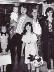 Paul, Linda, and family