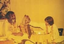 George, Pattie, and Maharishi