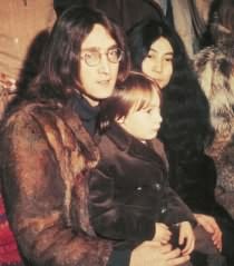 John, Yoko, and Julian
