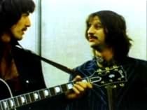 George Harrison and Ringo Starr