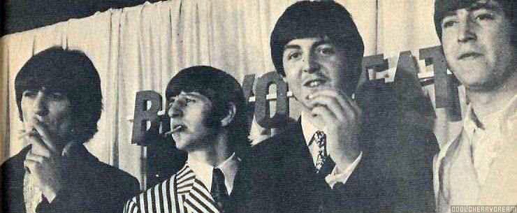 Beatles Smoking
