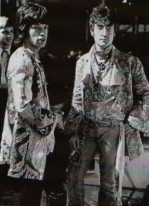 John Lennon and Mick Jagger