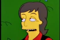 Paul McCartney and Linda McCartney on The Simpsons