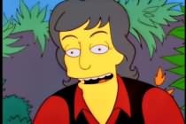 Paul McCartney and Linda McCartney on The Simpsons
